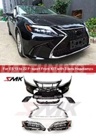 Бампер + фары Lexus ES250 2013 стиль F-Sport 2022