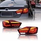 Стопы тюнинг Toyota Camry 50 2011-2014 красные LED