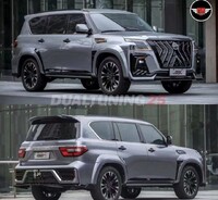 Комплект GBT рестайлинга + обвес Limgene в 2020 год для Nissan Patrol Y62