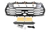 Решетка радиатора тюнинг с огнями Toyota Sequoia 2022-2023