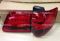Стопы диодные Toyota Fortuner стиль Lexus (красные)