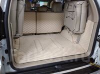 Коврики 3Д 3D в багажник Toyota Land Cruiser Prado 120 (7 мест)