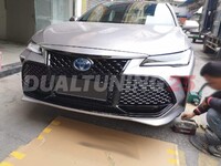 Бампер передний рестайлинг тюнинг Toyota Avalon 2018+