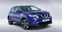  Ветровики - дефлекторы окон Nissan Qashqai 2014+