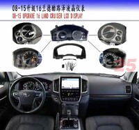 Приборная панель Toyota Land Cruiser 200 2008-2015 в стиле 2016