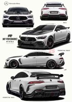 Обвес тюнинг "Darwinpro" для Mercedes AMG GT (GT63, GT53)