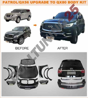 Рестайлинг комплект Nissan Patrol Y62 / Infiniti QX56 в стиль Infiniti QX80