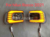 Ободки туманок Toyota Hilux Rocco 2021