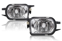 Туманки Mercedes W203 2004-2006 хрусталь