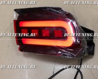 Стопы диодные (катафоты) дополнительные Toyota Land Cruiser Prado 150 в задний бампер new type