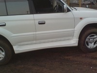 Боковой обвес Пороги (подножки) Toyota Land Cruiser Prado 90 / 95