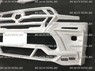Тюнинг обвес - бампера "HRS Sport" Toyota Land Cruiser 200 2016+ (FRP)