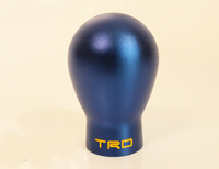 Ручка КПП TRD метал синяя