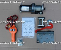 Лебедка электрическая 12V / 24V Electric Winch 2000lbs (907кг)