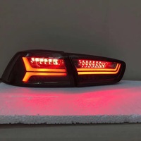 Тюнинг стопы Mitsubishi Lancer X "Audi style" дымчатые