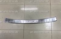 Накладка на задний бампер Lexus  RX200t, RX350, RX450H 2015-2018 (метал)