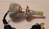 Светодиодные лампочки H7 6000k (2200lum)