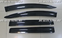 Ветровики - дефлекторы окон Toyota Ractis NCP100 04-08