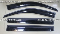 Ветровики - дефлекторы окон Toyota Kluger 2001-2005