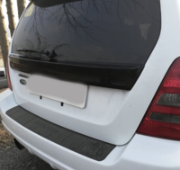 Спойлер под задний под стекло средний Subaru Forester SG
