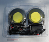 Ходовые огни DRL светодиодные DC12V/24V круглые 