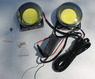 Ходовые огни DRL светодиодные DC12V/24V круглые 