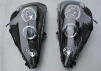 Оптика (фары) линза Honda Fit GD 2001-2006 "DEPO"