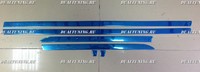 Молдинг боковых дверей Nissan X-Trail T32 2014-2015 (метал) хром #2