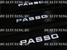 Накладки на пороги с подсветкой (метал) Toyota Passo 2010-2014