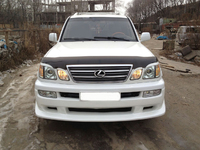 Губа передняя + задняя на Lexus LX470 (рестаил)