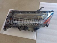 Фары LED тюнинг Toyota Land Cruiser Prado 150 4 линзы