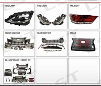 Комплект рестайлинга для Lexus LS460 2006-2012 в стиль 2018