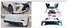 Тюнинг обвес Toyota Rav4 2015г+ стиль Lexus RX (бампера)