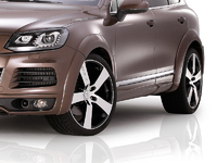 Фендера - расширители колесных арок Je Design на Volkswagen Touareg 2