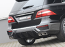 Карбоновый диффузор Brabus для Mercedes ML63 AMG W166