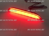 Неоновые катафоты фонари в бампер Nissan X-Trail T32