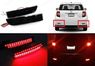 Фонари - катафоты в задний бампер Toyota Vanguard (LED, черный)