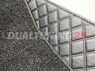 Коврики экокожа 3D + вставки ворс (комплект 4шт) в салон Audi Q2