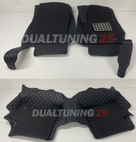 Коврики экокожа 3D вставки EVA (комплект 4шт) в салон Toyota Fielder 140