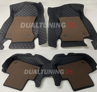 Коврики экокожа 3D вставки EVA (комплект 4шт) Subaru Forester SK
