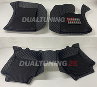 Коврики экокожа 3D + вставки EVA (комплект 4шт) в салон для Toyota Mark 2 110
