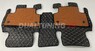 Коврики экокожа 3D вставки EVA (комплект 4шт) Toyota Wish (2wd)