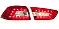 Стопы диодные Mitsubishi Lancer X 2007+ красные