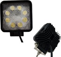 Светодиодная (LED) фара 24w 8smd квадратная