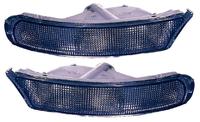 Поворотники в бампер Subaru Impreza GC# 1997-2000 (черные)