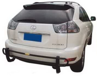 Защита заднего бампера (дуга) Lexus RX300/Harrier (1997-2003) хром