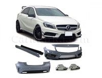Обвес комплект Mercedes A-Class W176 A45 (стиль A45 AMG)