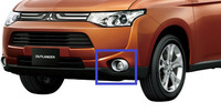 Рамка под туманки Mitsubishi Outlander 12-14