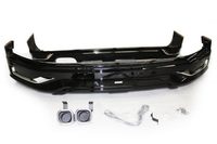Обвес с ДХО Modellista NEON для Toyota Land Cruiser 200 2016+ (под один выхлоп)