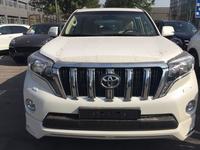 Обвес (губа + клыки) на Toyota Land Cruiser Prado 150 2013+
